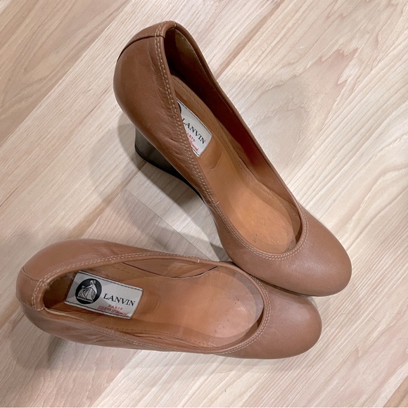 Lanvin wedges. Used. Size 37 - Picture 1 of 4